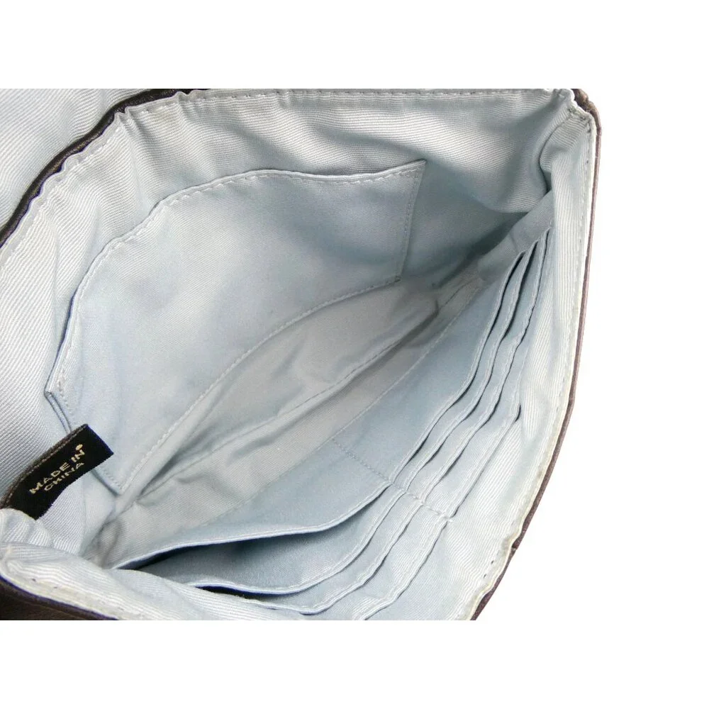 Coach‎ Black Leather Flap Wristlet